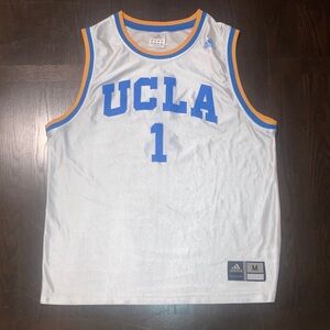 Adidas UCLA White and Blue Jersey with Gold Trim